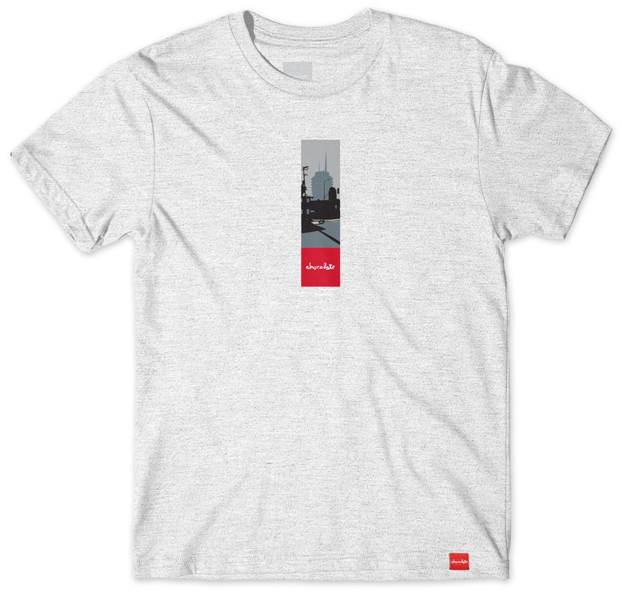 Chocolate Return City Tee, Grey Heather