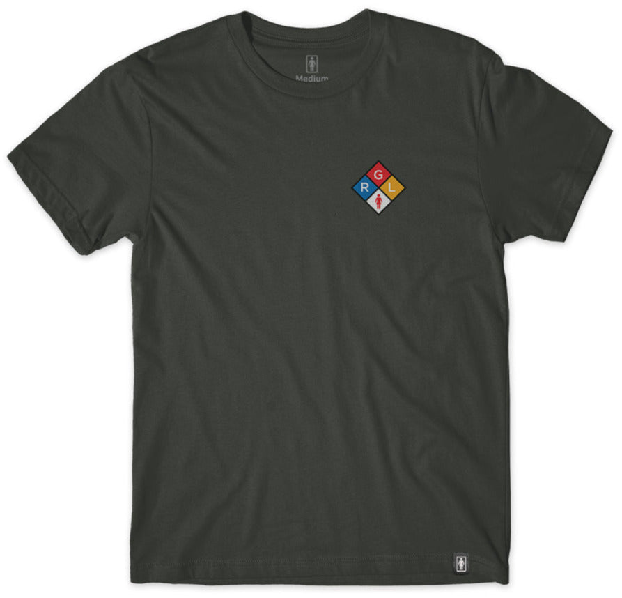 Girl Caution Tee, Tar