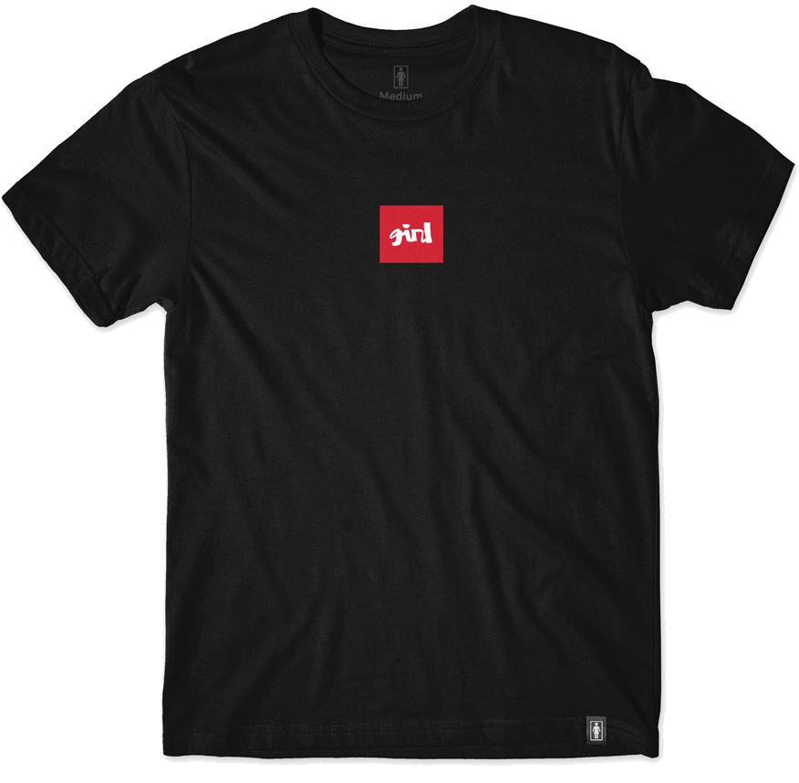Girl Chunk Tee, Black