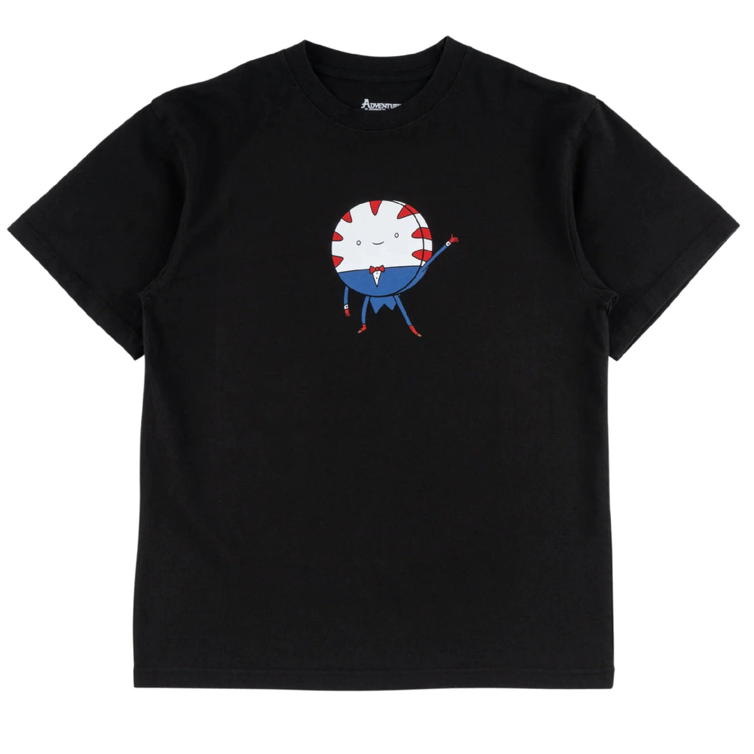 Welcome x Adventure Time Peppermint Butler Tee, Black