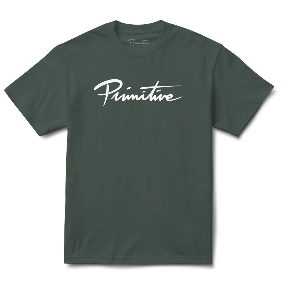 Primitive Nuevo Heavyweight Tee, Forest Green
