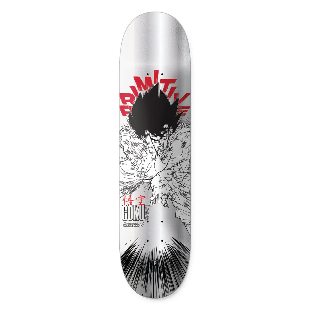 Primitive x Dragon Ball Z Goku Energy Deck Silver 8.5