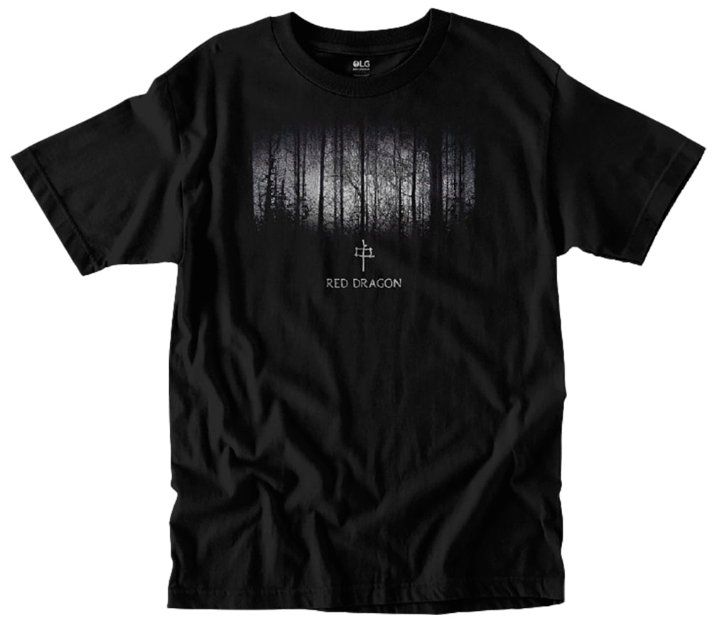 RDS Forest Witch Tee in black featuring mystical forest-inspired artwork on soft cotton with a relaxed skate-ready fit.