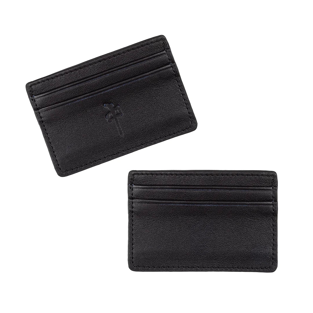 RDS  Leather Card Holder, Black