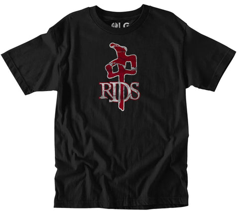 RDS Worn & Torn Tee, Black