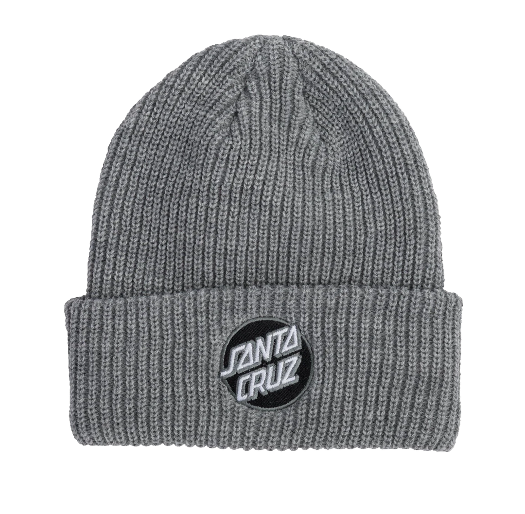 Santa Cruz Other Dot Beanie, Heather Grey