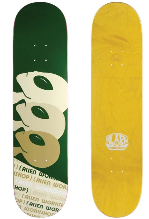 Alien Workshop Strobe Parenthesis Green Deck 8.0