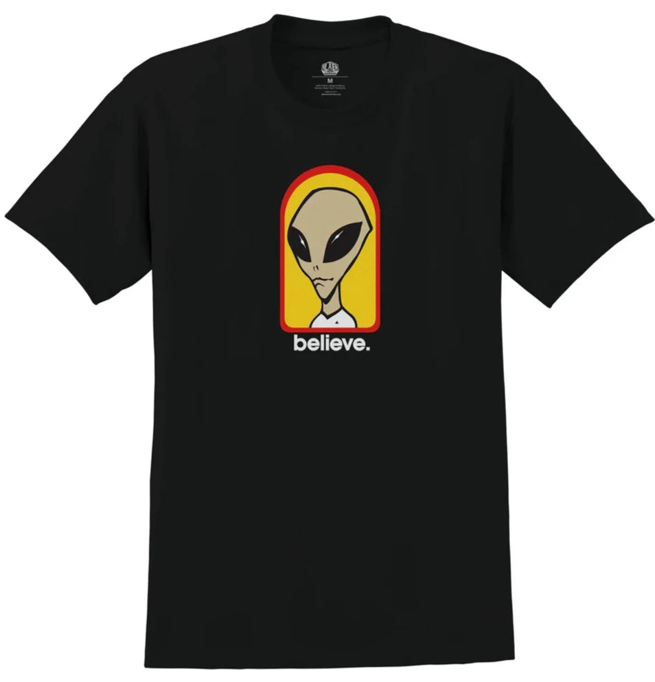 Alien Workshop Believe Tee, Black