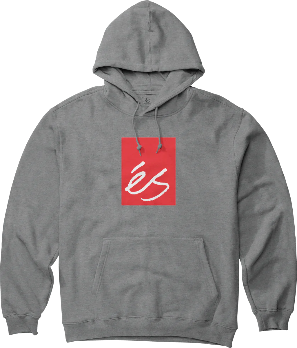 eS Main Block Hoodie, Grey Heather