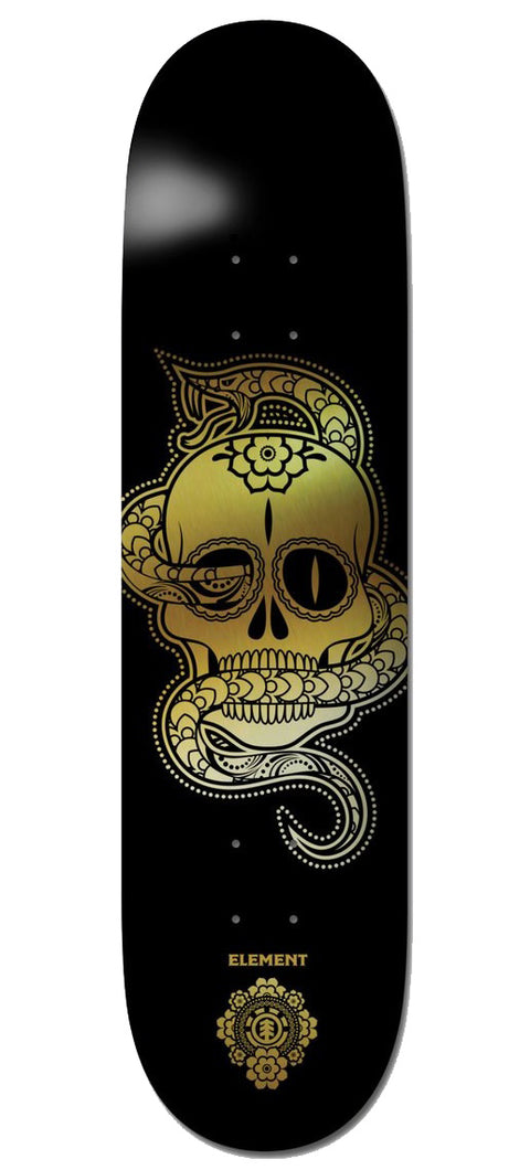 Element Calavera Black Gold Deck 8.5
