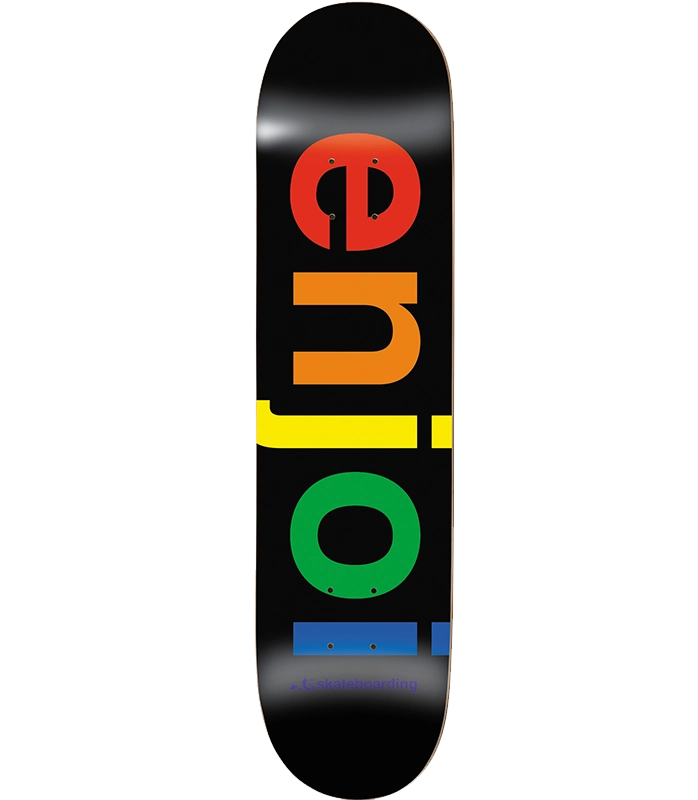 Enjoi Spectrum Black Deck 8.25