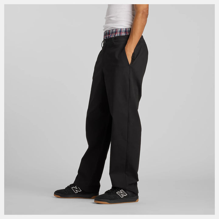 New Balance Numeric Standard Twill Pants, Black