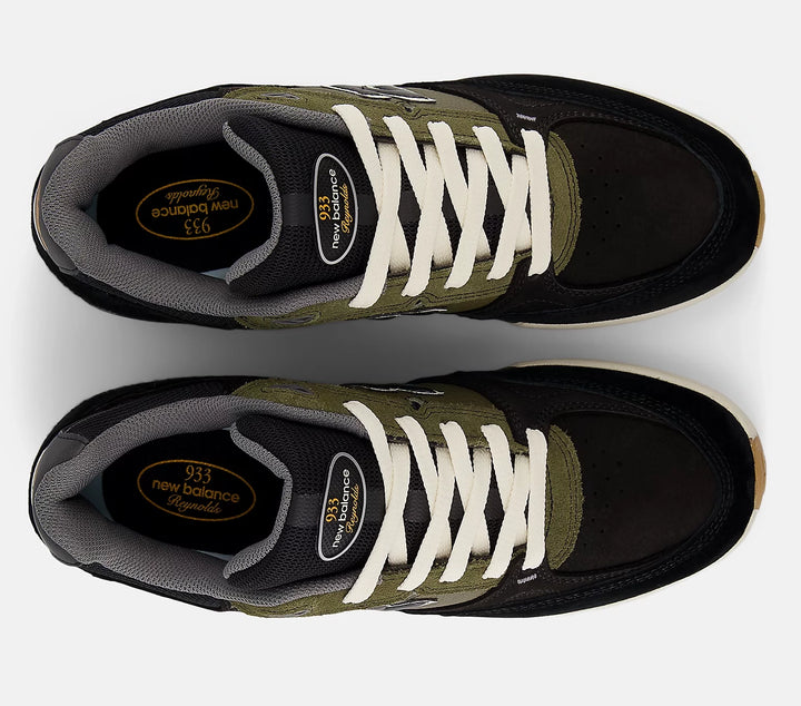 New Balance Numeric Andrew Reynolds 933 Shoe, Black Dark Olive