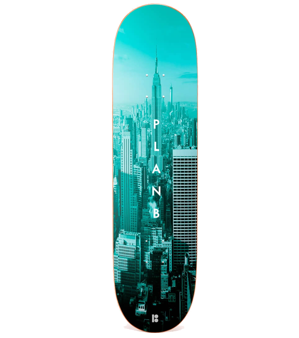 Plan B Skateboards City Life NYC Deck 8.5