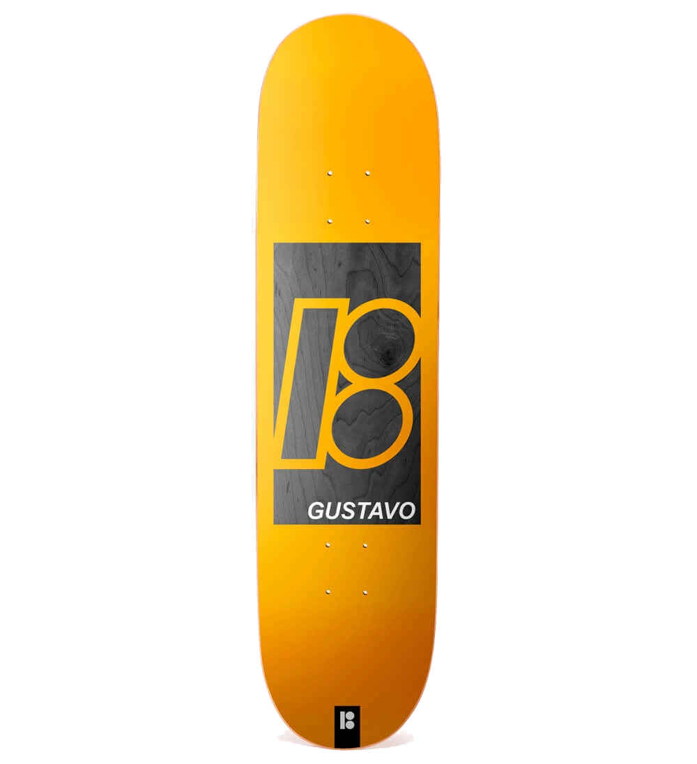 Plan B Skateboards Engrained Gustavo Deck 8.0