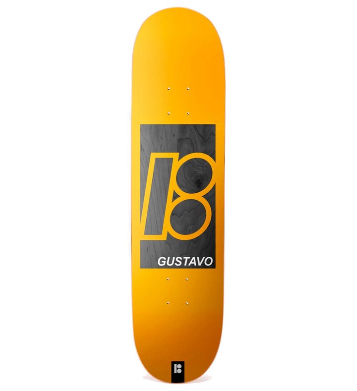 Plan B Skateboards Engrained Gustavo Deck 8.0