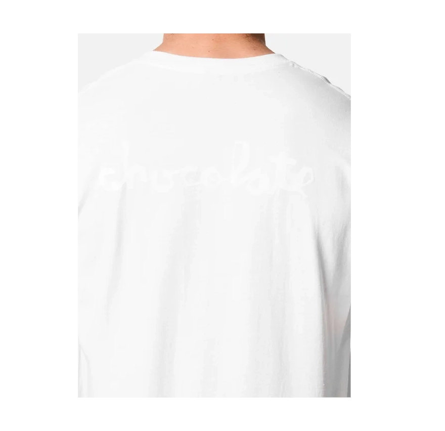 Chocolate Choc Tone Tee, White