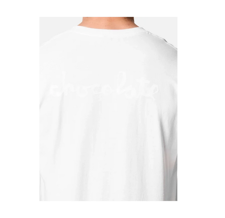 Chocolate Choc Tone Tee, White
