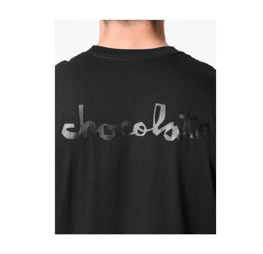 Chocolate Choc Tone Tee, Black