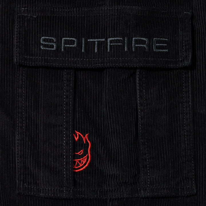 Spitfire Classic '87 Cord Cargo Pants, Black