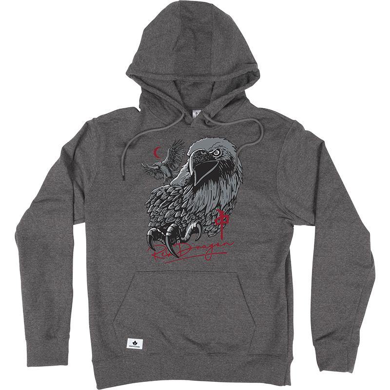 RDS Night Eagle Hoodie, Charcoal
