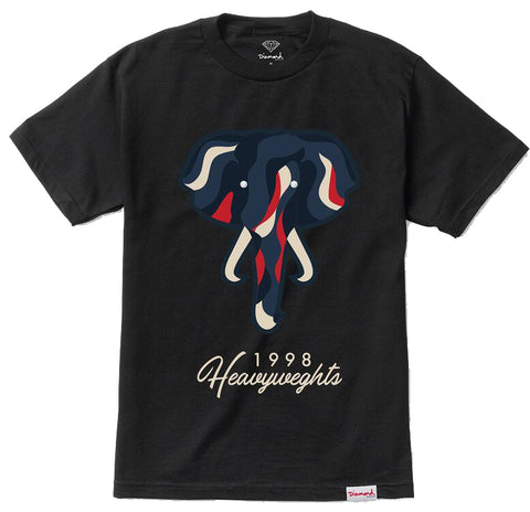 Diamond Supply Co Elephant Eye Tee, Black