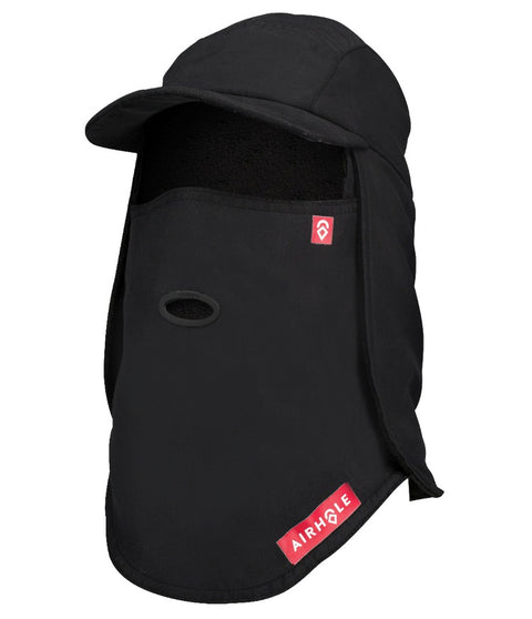 Airhole 5 Panel Tech Hat 3 Layer Black