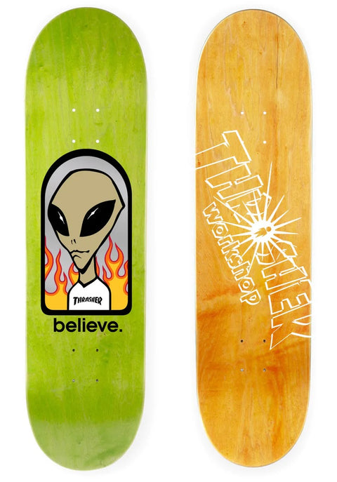 Alien Workshop x Thrasher Believe Deck 8.25