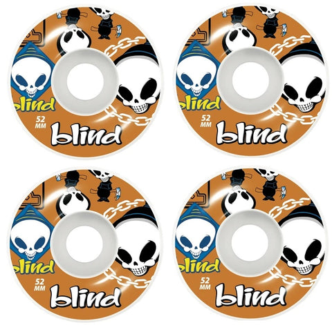 Blind Random Orange Wheels 52mm