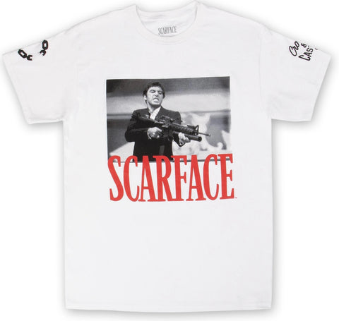 Crooks & Castles x Scarface Tee, White