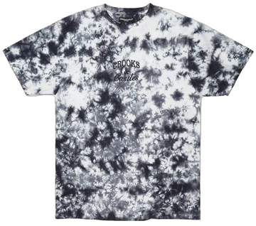 Crooks & Castles Timeless Tie Dye Tee, Black