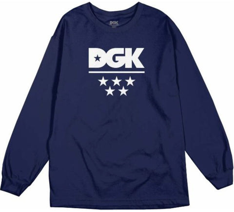 DGK All Star LS Tee, Navy