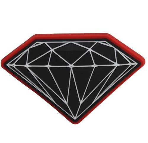 Diamond Supply Brilliant Magnet, Black Red
