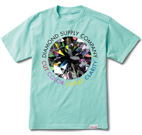Diamond Supply Co Clarity Tee, Diamond Blue