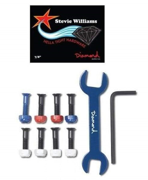 Diamond Supply Co Stevie Williams Hella Tight 7/8" Allen Hardware, Blue