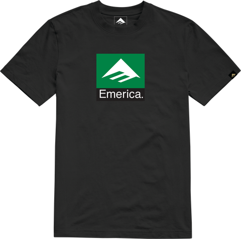 Emerica Classic Combo Tee, Black