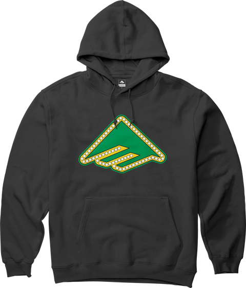 Emerica x Shake Junt Triangle Lights Hoodie, Black