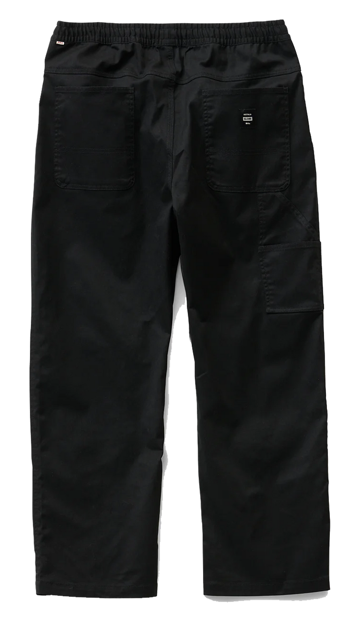 Globe Stray Elastic Waist Pants,  Black