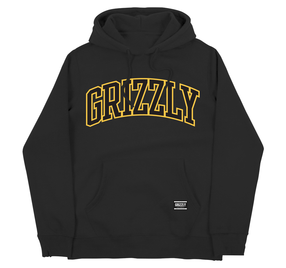 Grizzly University Hoodie Black