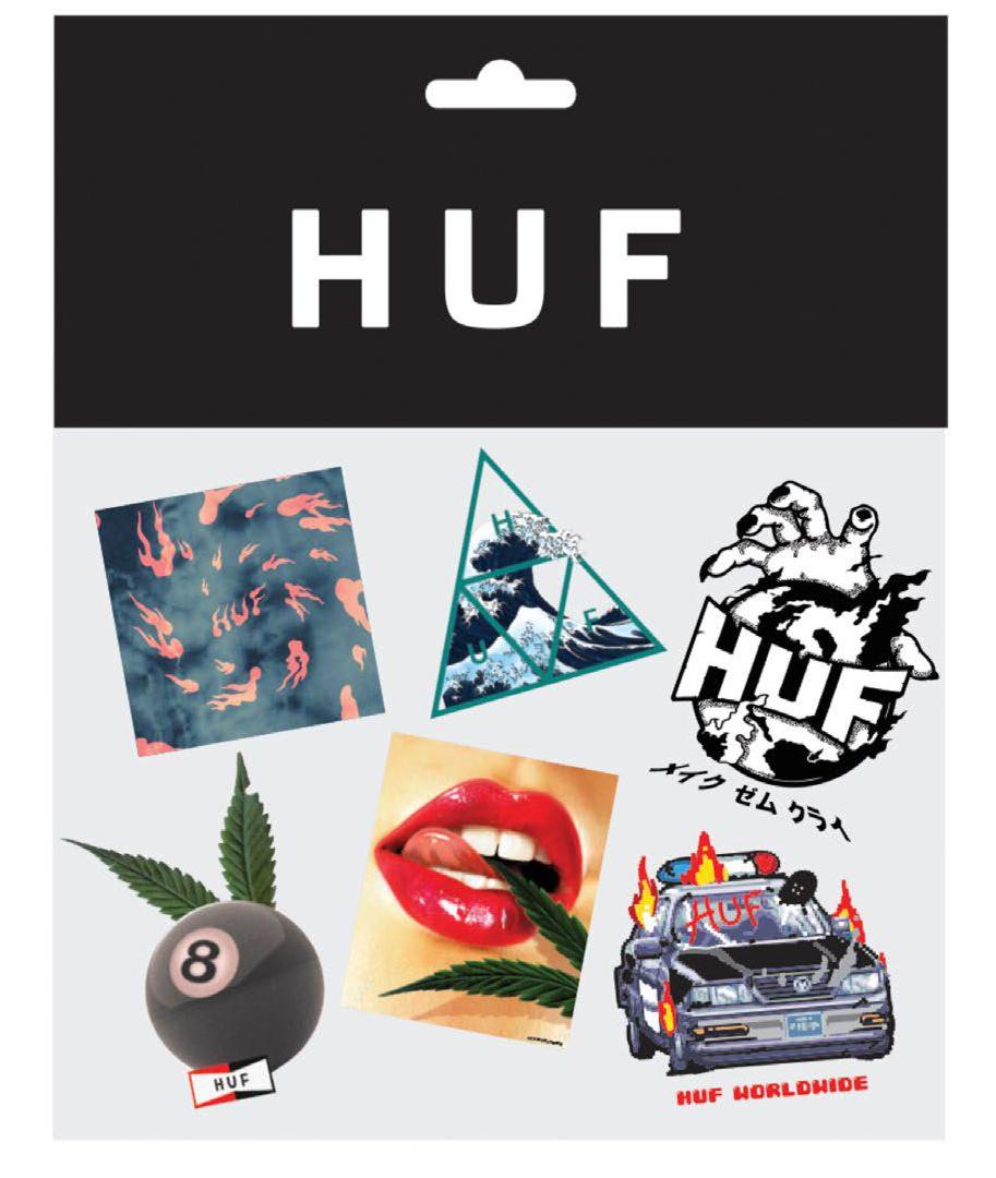 HUF Last Resort Sticker Pack
