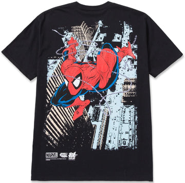 HUF x Marvel Spider-Man Tee, Black