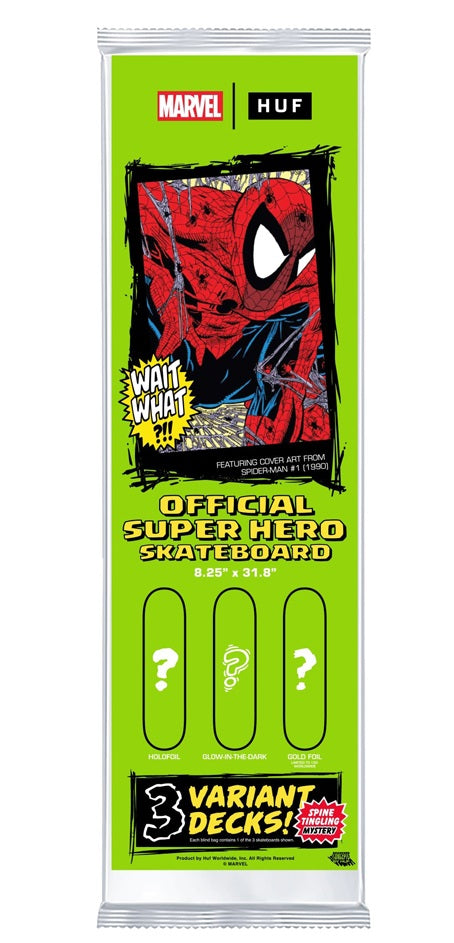 HUF x Marvel Spider-Man Blind Bag Deck 8.25