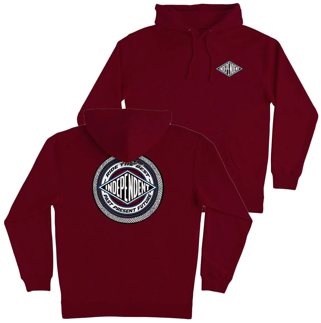 Independent Eternal Hoodie, Burgundy – SK8 Clothing