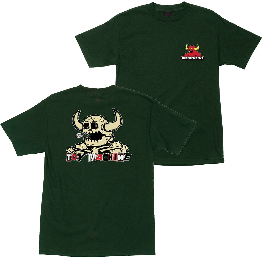 Independent x Toy Machine Mash Up T-Shirt, Green – SK8 Clothing