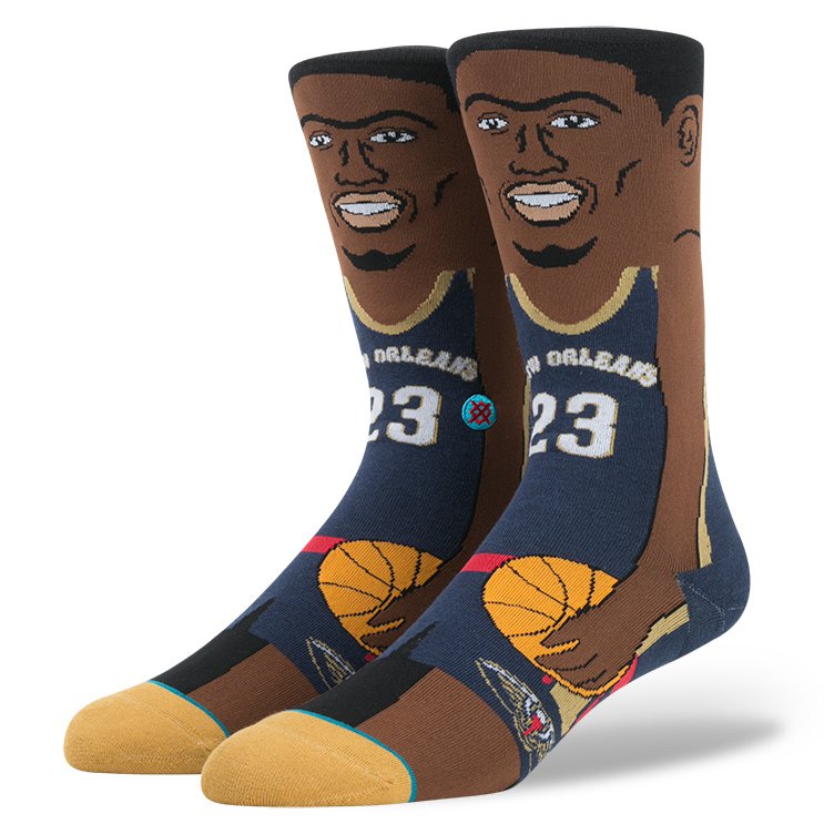 Instance Anthony Davis Socks, Navy – SK8 Clothing