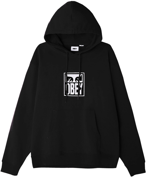 OBEY Subvert Eyes Hoodie, Black