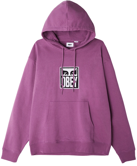 OBEY Subvert Eyes Hoodie, Purple Nitro