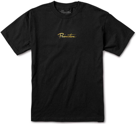 Primitive Mini Nuevo Gold Foil Tee, Black