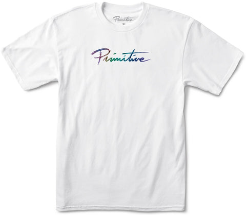 Primitive Nuevo Liquid Tee, White
