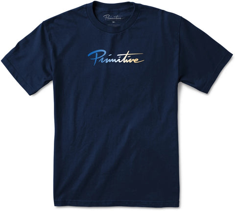 Primitive Nuevo Trails Tee, Navy